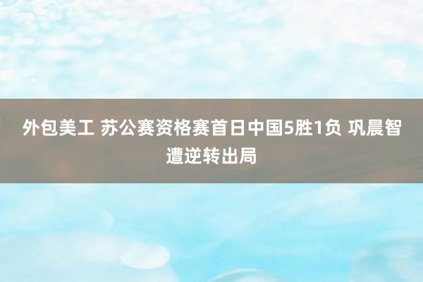 外包美工 苏公赛资格赛首日中国5胜1负 巩晨智遭逆转出局